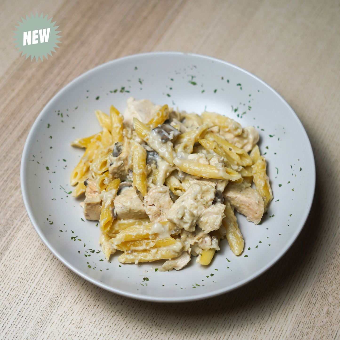 Chicken & Mushroom Pasta