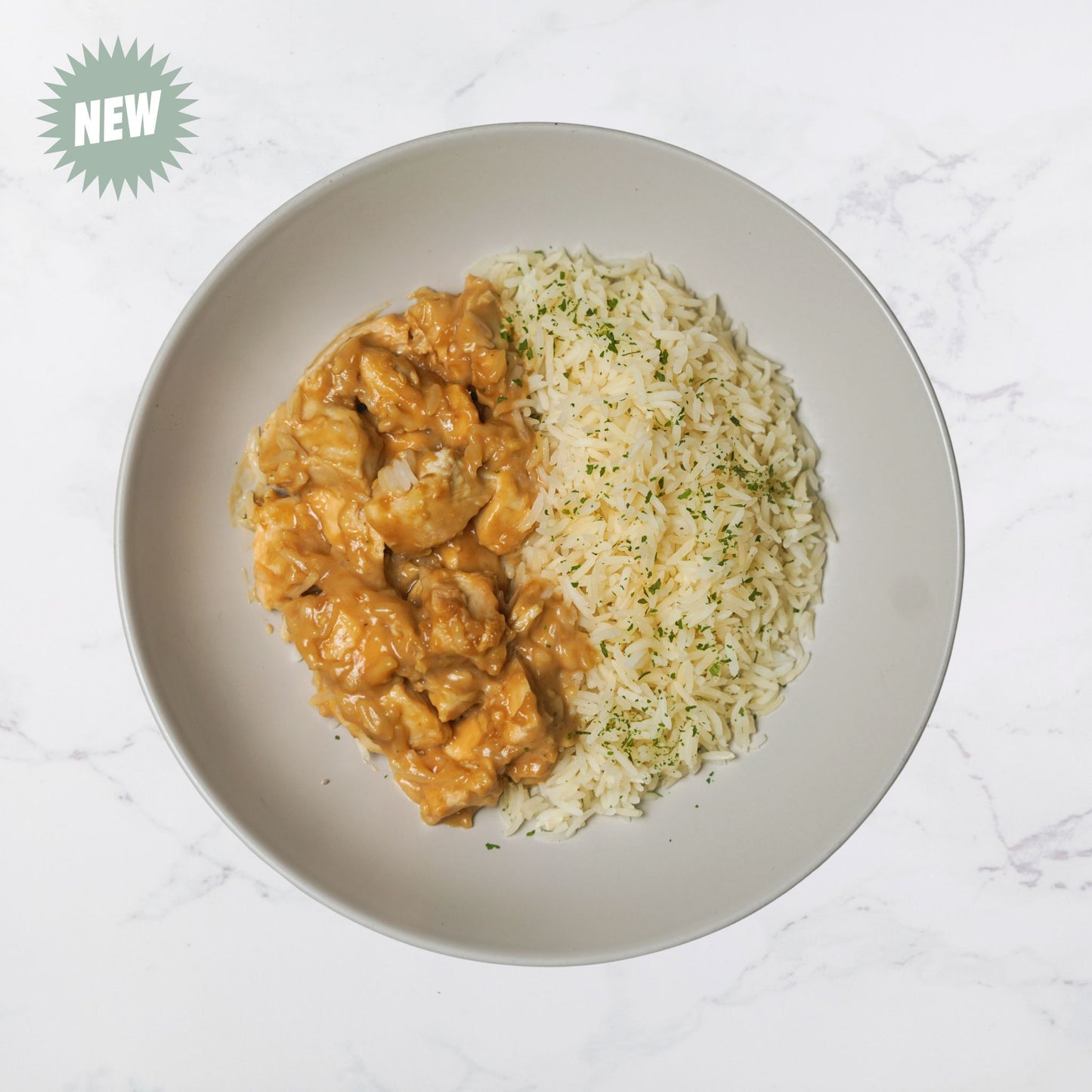 Chicken Satay & Rice